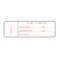 Nevs CMA Hourly IV Tubing Label - I.V. Set 72 Hours 15/16" x 3" White w/Red NTUBE-72 - alternate 1